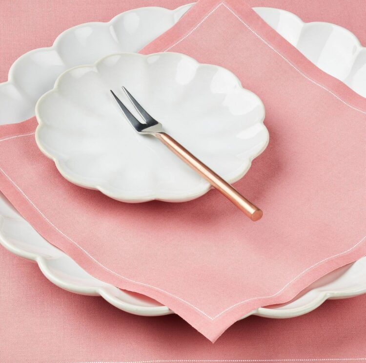 Cloth event napkin dusty pink 20x20