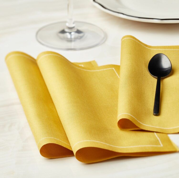 Cloth event napkin curry 20x20