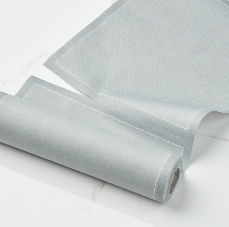 Cloth placemat grey 48x32