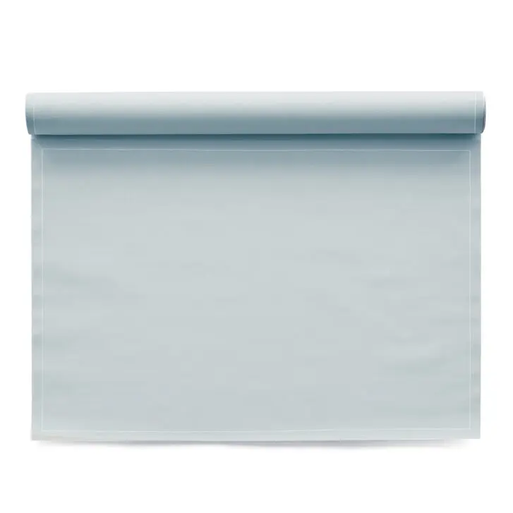 Manteles individuales de tela gris perla 48x32