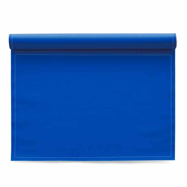 Tovaglietta in tessuto blu royal 48x32