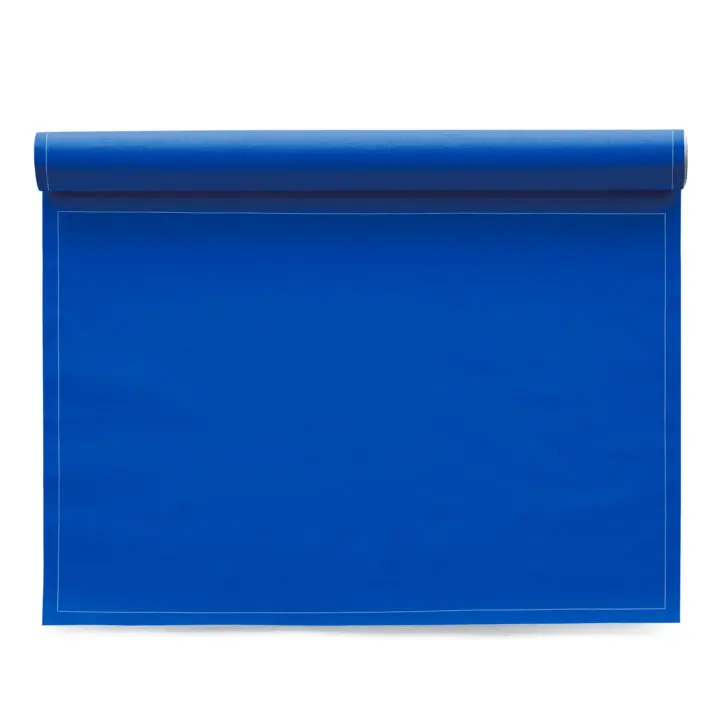 Manteles individuales de tela azul royal 48x32