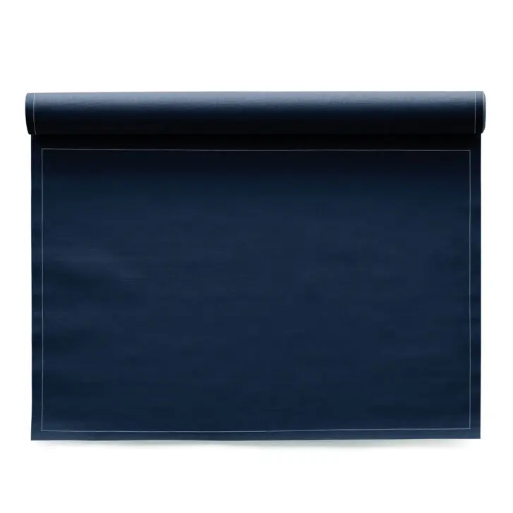Cloth placemat petroleum blue 48x32
