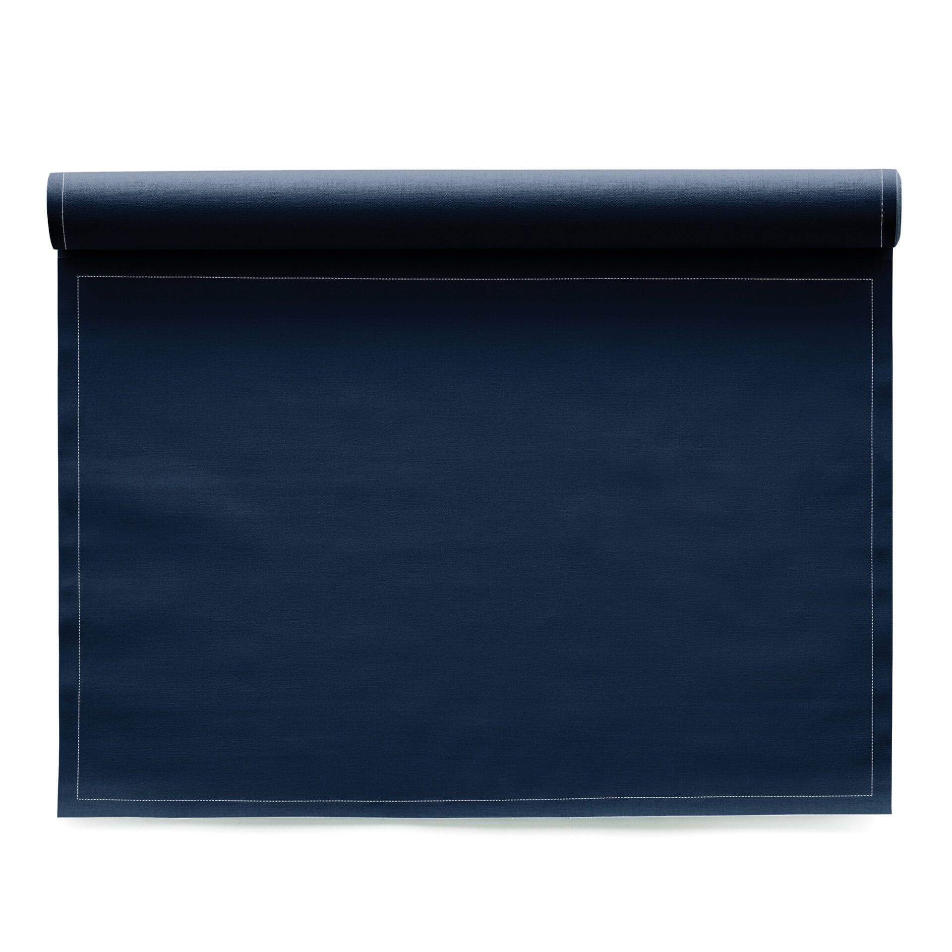 Manteles individuales de tela azul petróleo 48x32