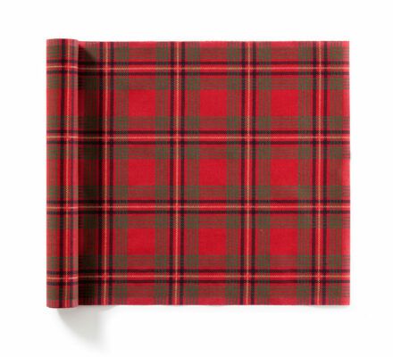 Servilletas de tela de mesa colección Red Tartan 30x30