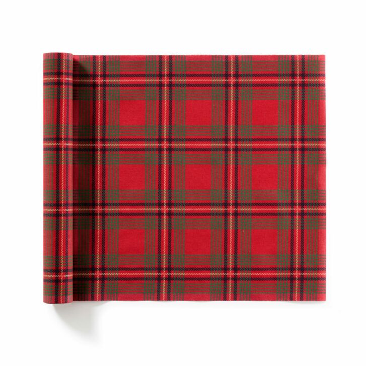 Serviette de table en tissu collection Red Tartan 30x30