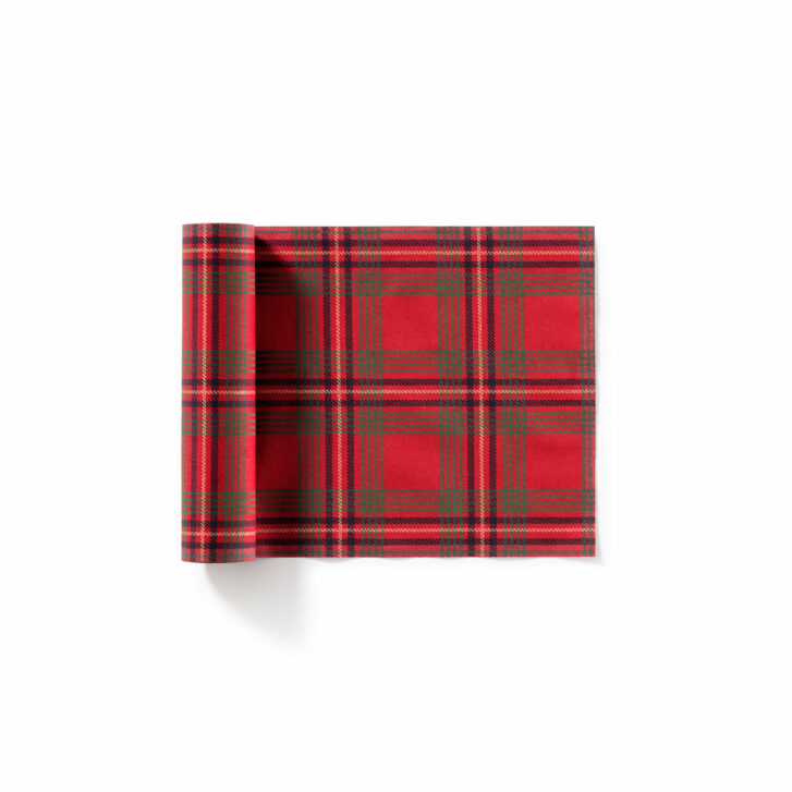 Cloth event napkins Red Tartan collection 20x20