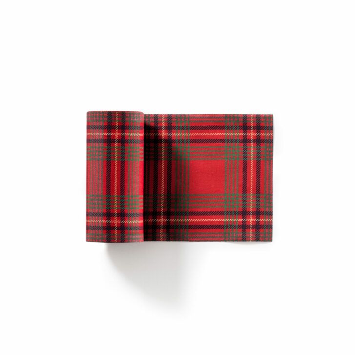 Cloth cocktail napkins Red Tartan collection 11x11