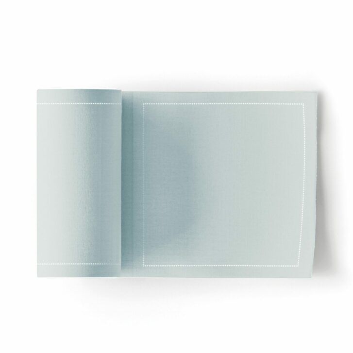 Cloth cocktail napkin pearl grey 11x11