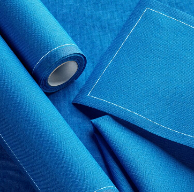 Cloth cocktail napkin royal blue 11x11