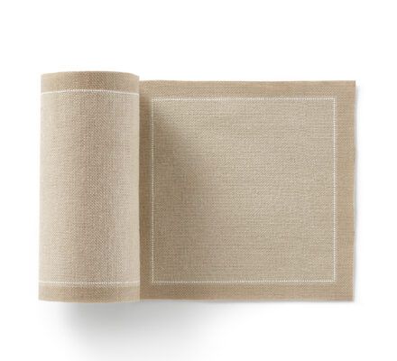 Cloth cocktail napkin sand 11x11