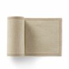 Serviette cocktail en tissu sable recyclé 11x11
