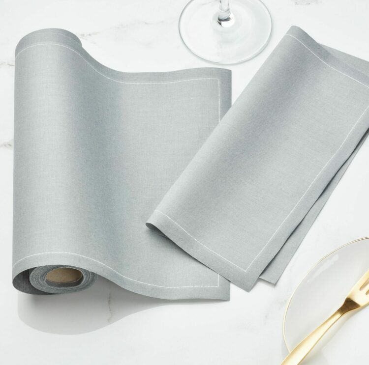 Cloth event napkin grey 20x20