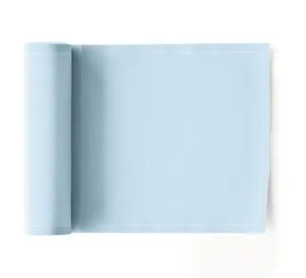 Serviette événements en tissu bleu brume 20x20