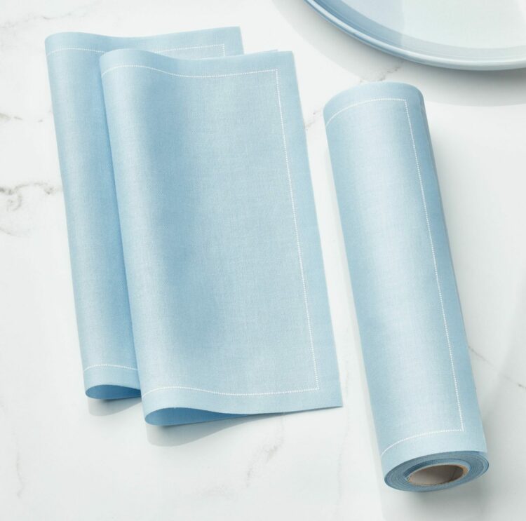 Cloth event napkin foggy blue 20x20