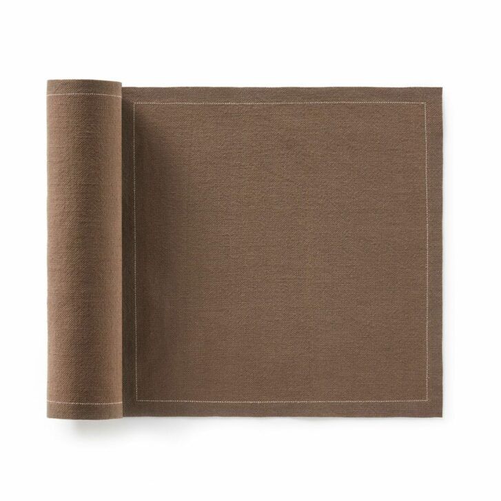 Recycled cloth event napkin taupe 20x20
