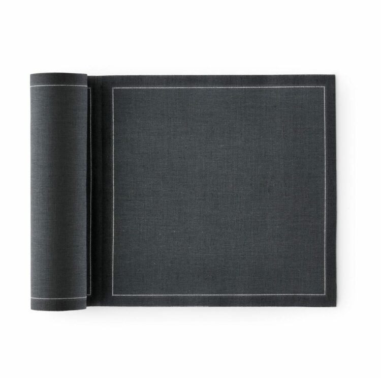 Cloth event napkin intense grey 20x20
