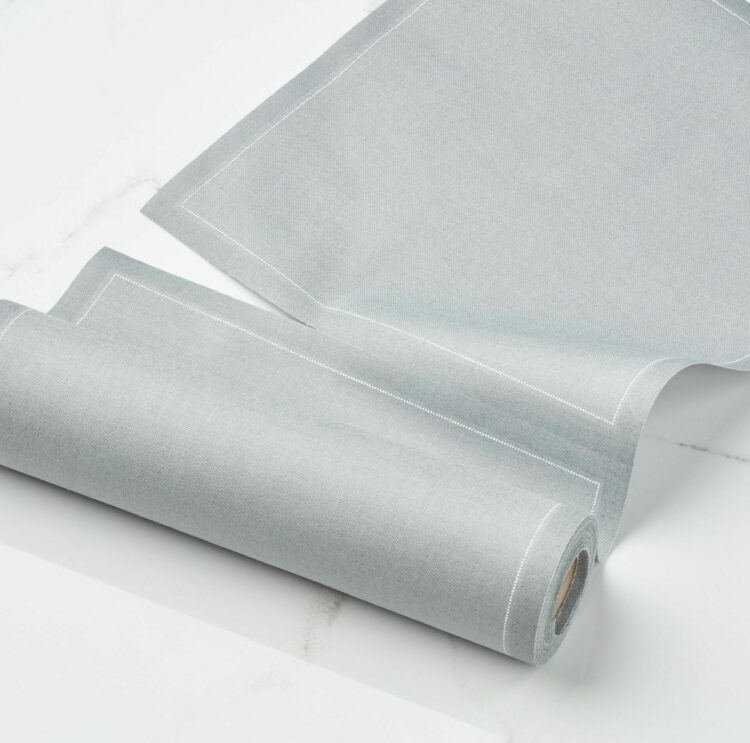 Cloth table napkins. Pearl Grey - Buy online - MY DRAP