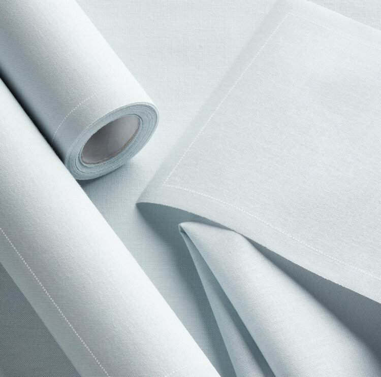 Cloth table napkin pearl grey 30x30