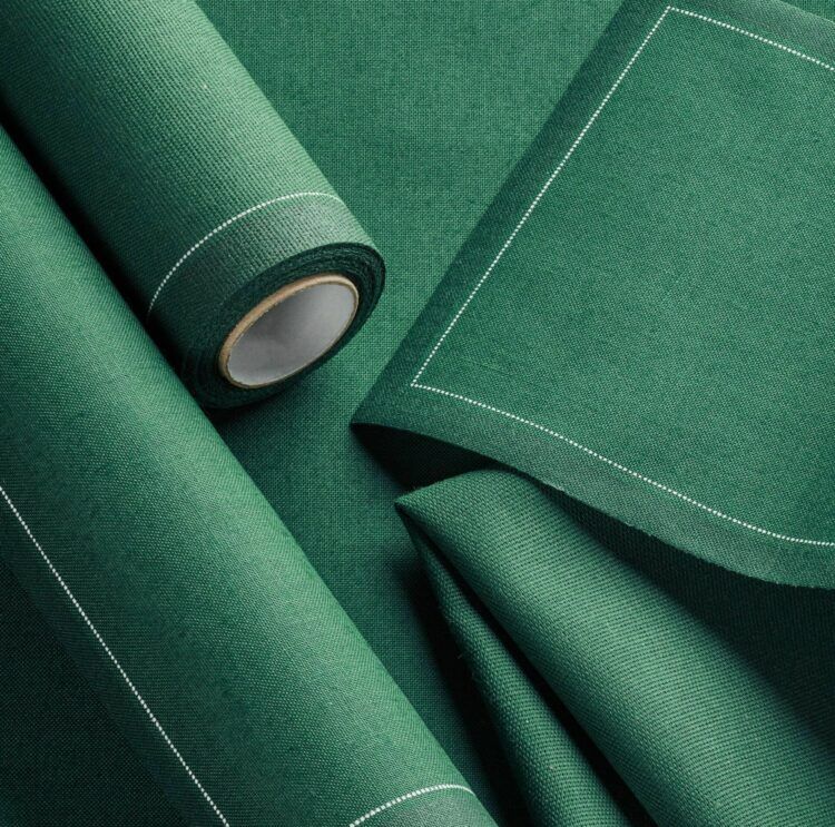 Cloth table napkin english green 30x30