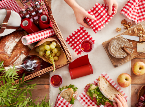Manteles individuales para un picnic perfecto