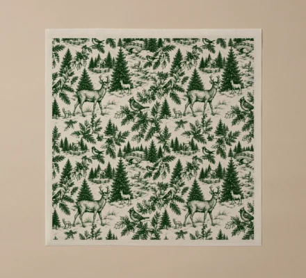 Servilletas de tela para mesa colección Evergreen