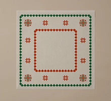 Cloth table napkins, Winter Knit collection